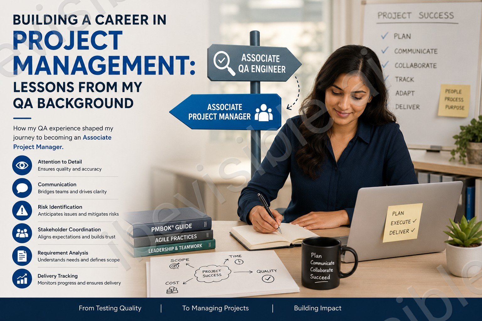 Beyond Testing: My Career Transition from QA to Project Management